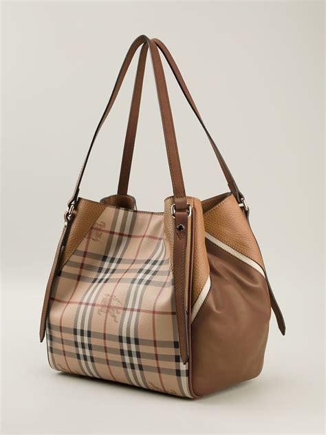 personalized faux burberry tote|burberry check and leather tote.